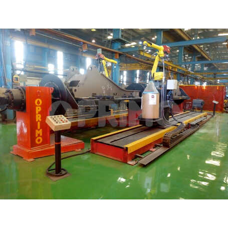 EXCAVATOR CENTER FRAME WELDING WORKCELL