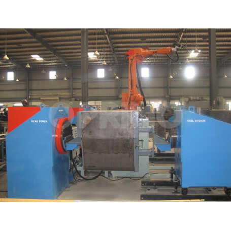 ROBOTIC EXCAVATOR DIESEL TANK WELDING