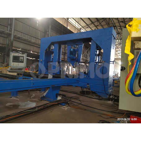 CNC CONTROLLED 3 AXIS BEAM WEB AND FLANGE DRILLING MACHINE