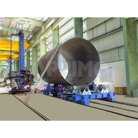 5X5 METER COLUMN AND BOOM FOR PRESSURE VESSEL FABRICATION