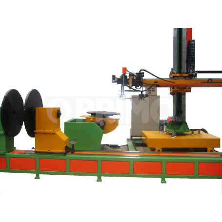 HIGH PRECISION COLUMN AND BOOM WITH MULTI PURPOSE WELDING POSITONERS