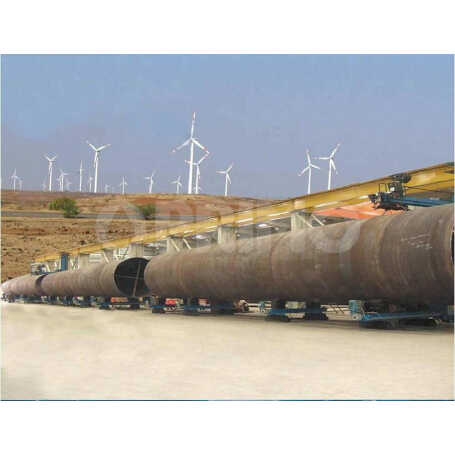 GROWING LINE SEAM WELDING EQUIPMENT INSTALLED AT CUSTOMER SITE  