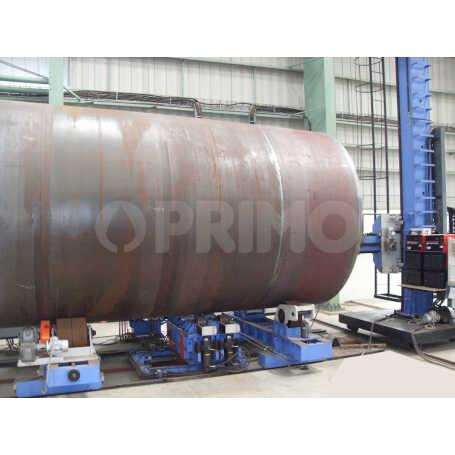 INTERNAL AND EXTERNAL CIRCULAR SEAM WELDING STATION