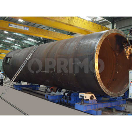 SHELL ALIGNMENT AND FITUP STATION WITH ROTATORS